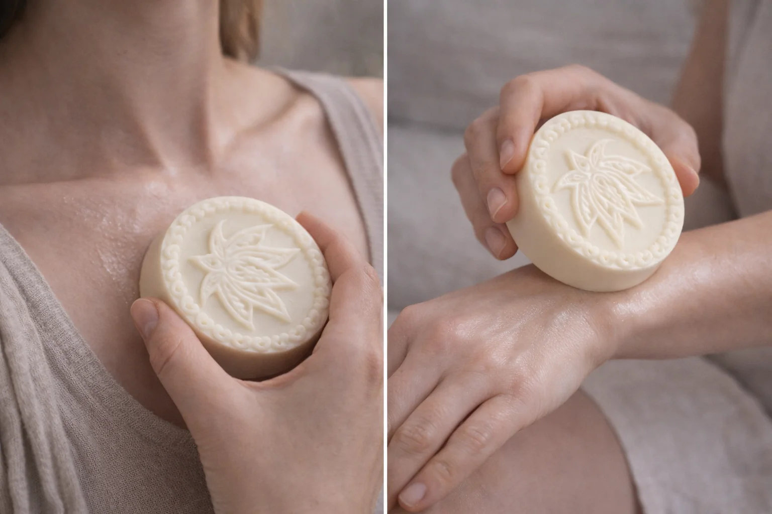 🌿 Maison Andeve|Daily Nourish Body Bar 65g |Calm Bloom Natural Solid Moisturiser - Image 3