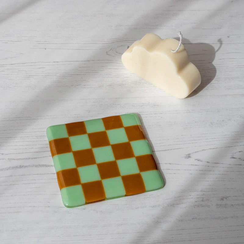 10cm Chequered Dual Coloured Coaster - Bullseye Collection - Image 21