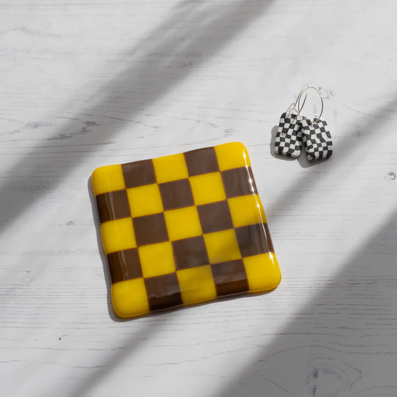 10cm Chequered Dual Coloured Coaster - Bullseye Collection - Image 22