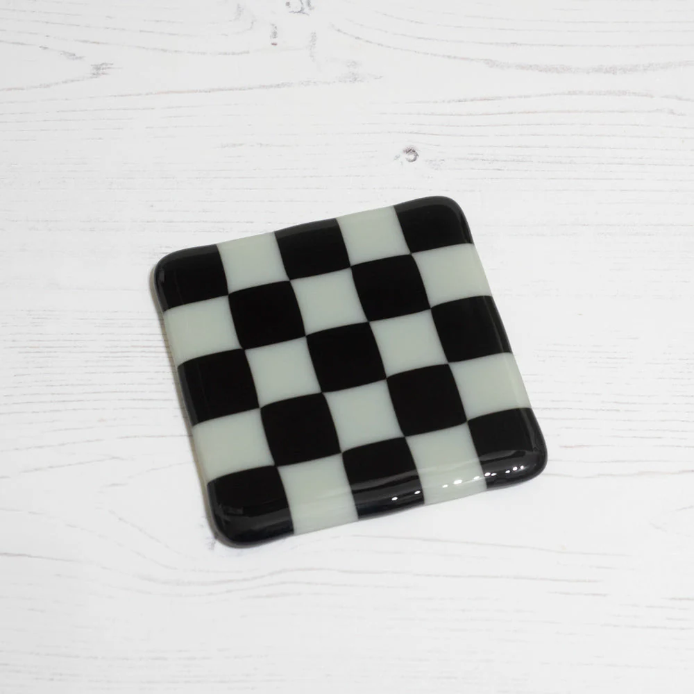 10cm Chequered Dual Coloured Coaster - Bullseye Collection - Image 32