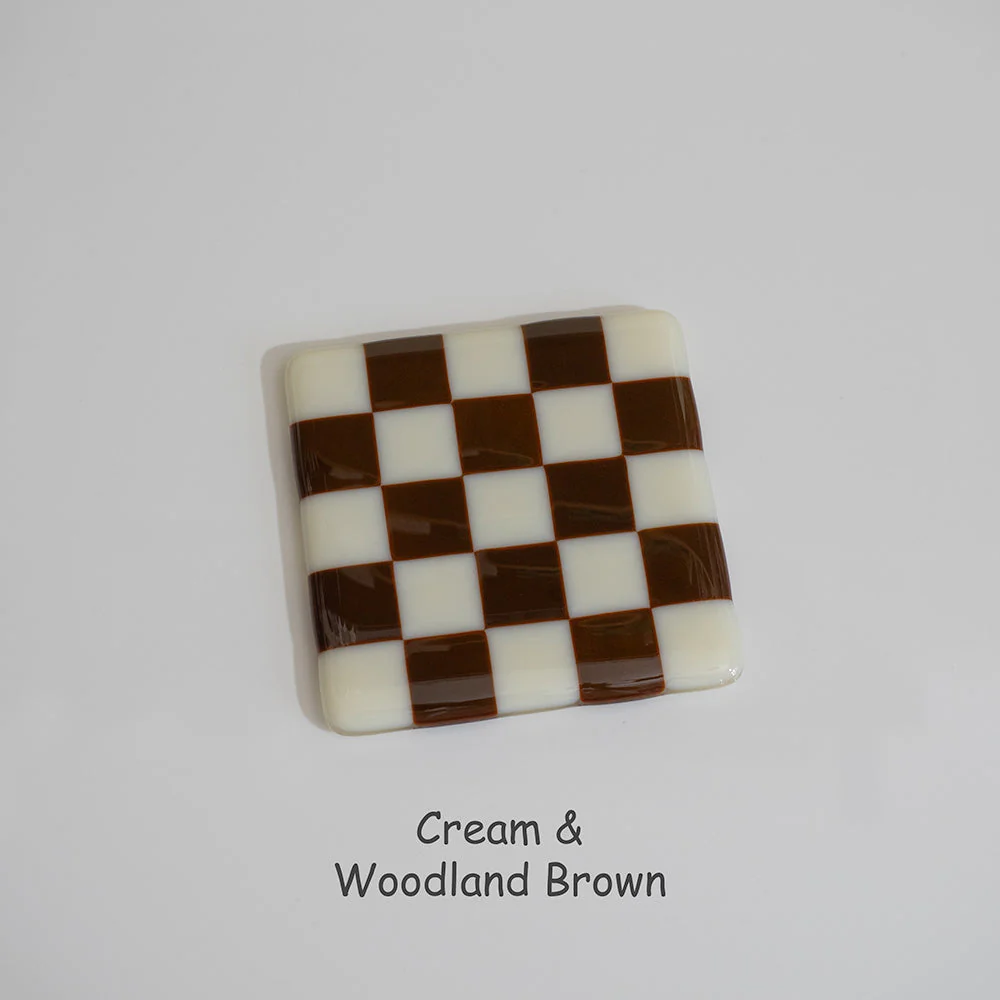10cm Chequered Dual Coloured Coaster - Bullseye Collection - Image 37
