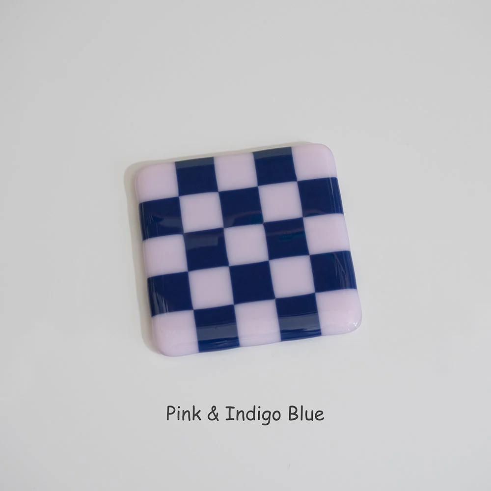 10cm Chequered Dual Coloured Coaster - Bullseye Collection - Image 38