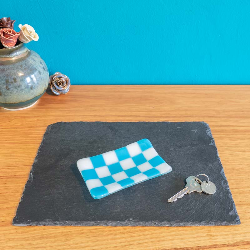 12x7cm Chequered White/Colour Small Tray - Bullseye Collection - Image 20