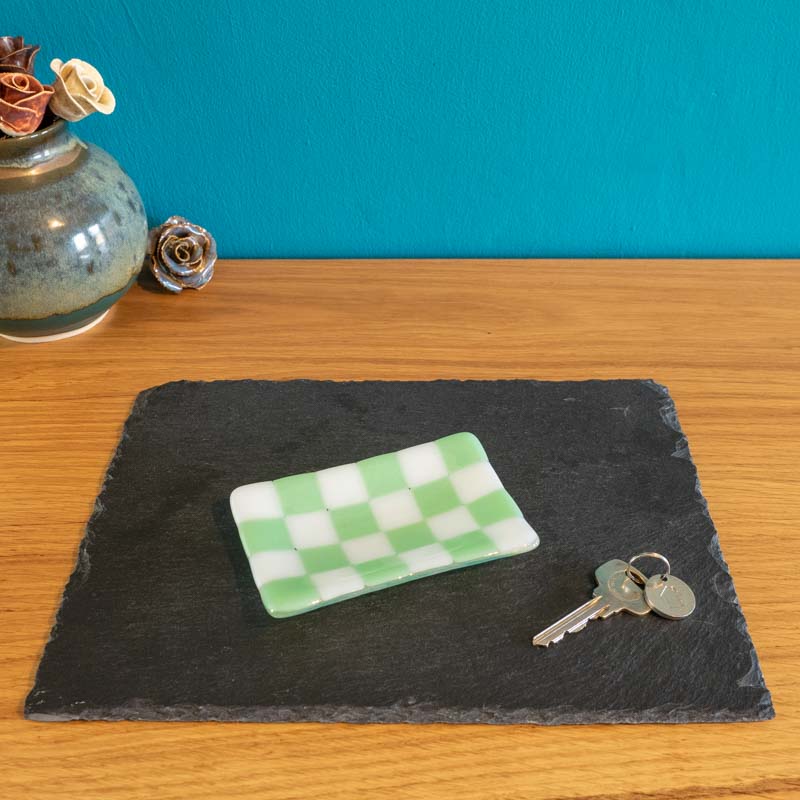 12x7cm Chequered White/Colour Small Tray - Bullseye Collection - Image 7