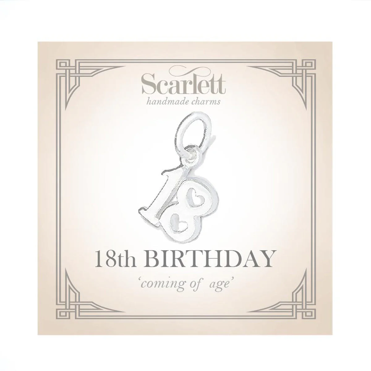 18th Birthday Silver Charm - Image 8