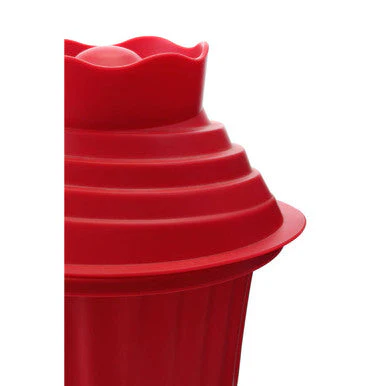 Hallie Red Giant Cupcake Silicone Mould Set - Image 4