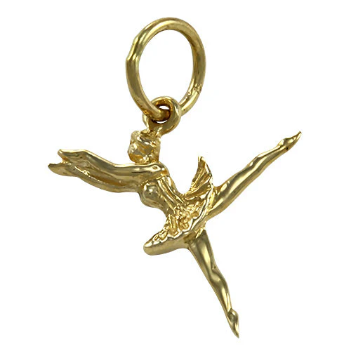 9ct Gold Ballerina Charm - Image 2