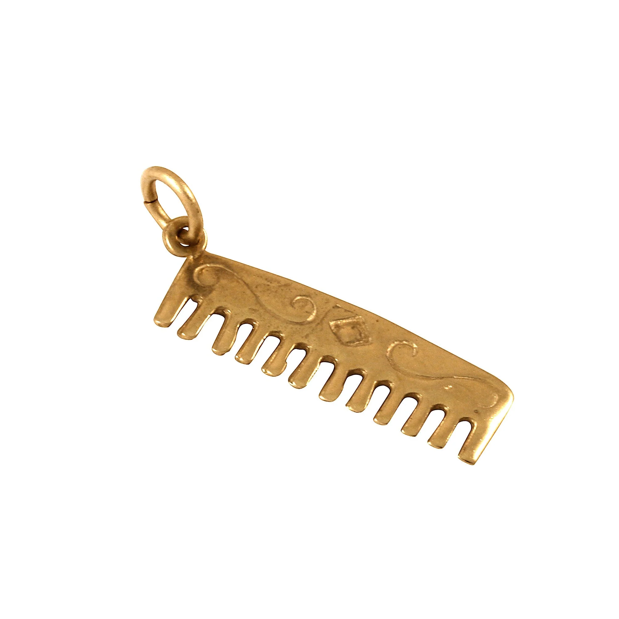 9ct Gold Comb Charm - Image 4