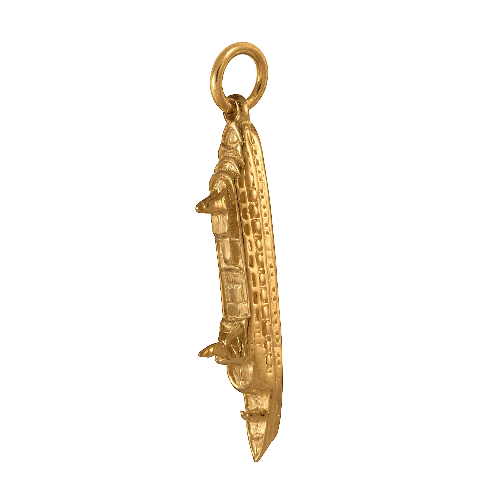 9ct Gold Cruise Ship Charm - Image 2