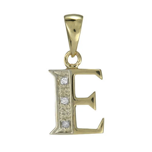 9ct Gold & Diamond Alphabet Letter Charm A - Z - Image 22
