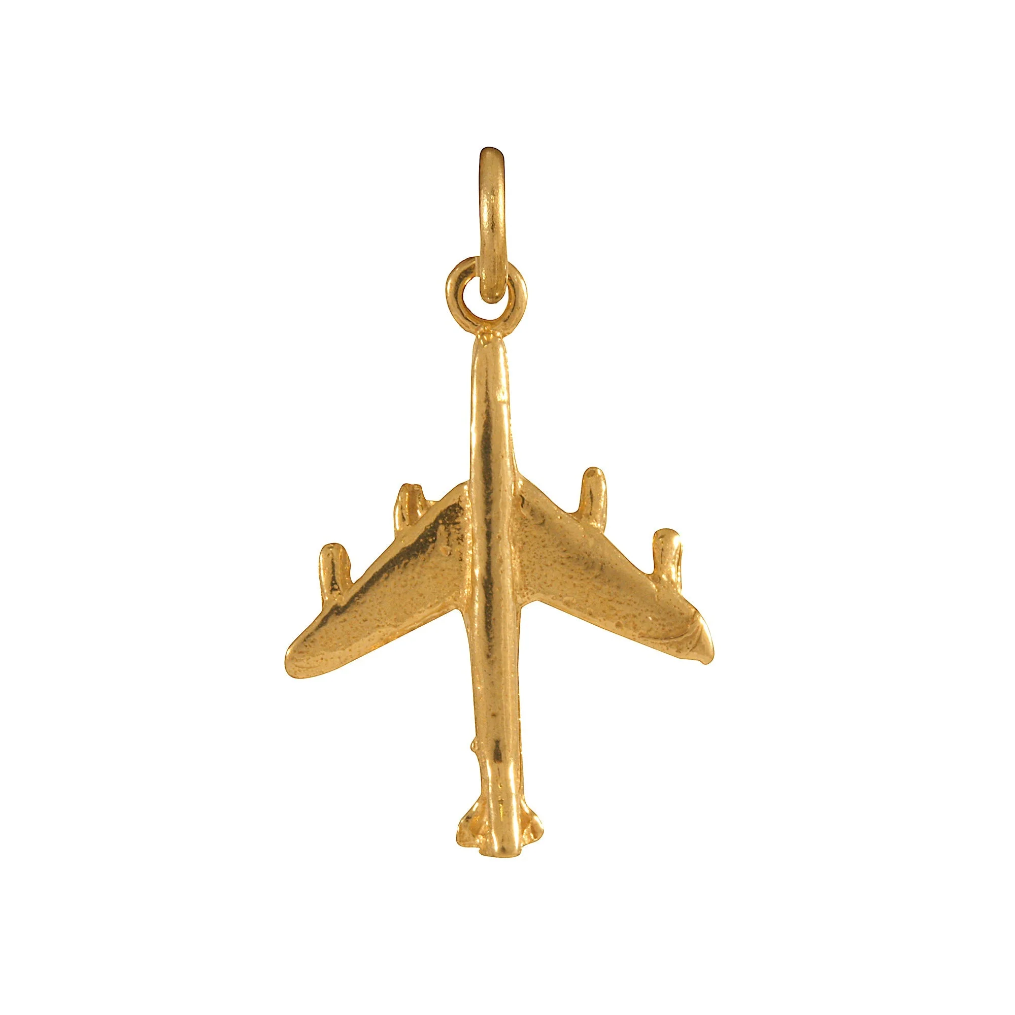 9ct Gold Plane Charm - Image 2