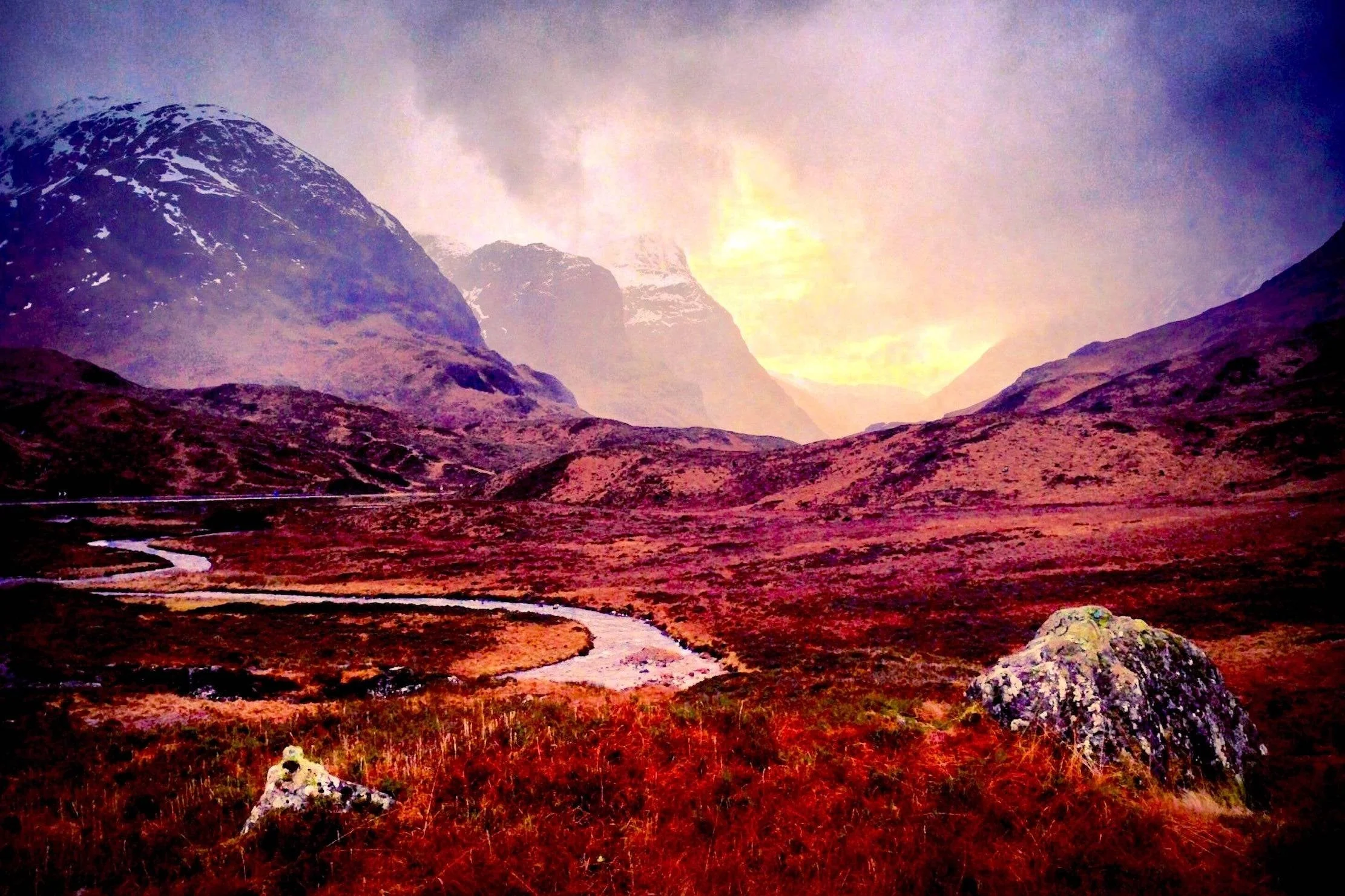 A Brooding Glencoe | Statement Interior Wall Art from Scotland - Image 2
