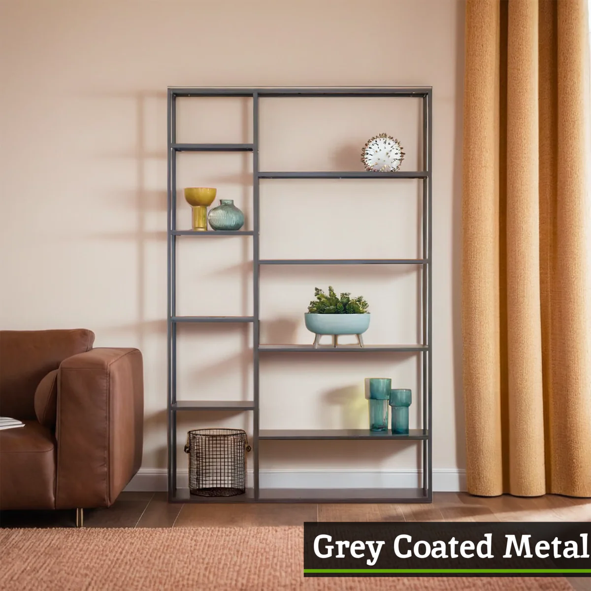 Acero Grey Metal Multi Shelf Unit - Image 10