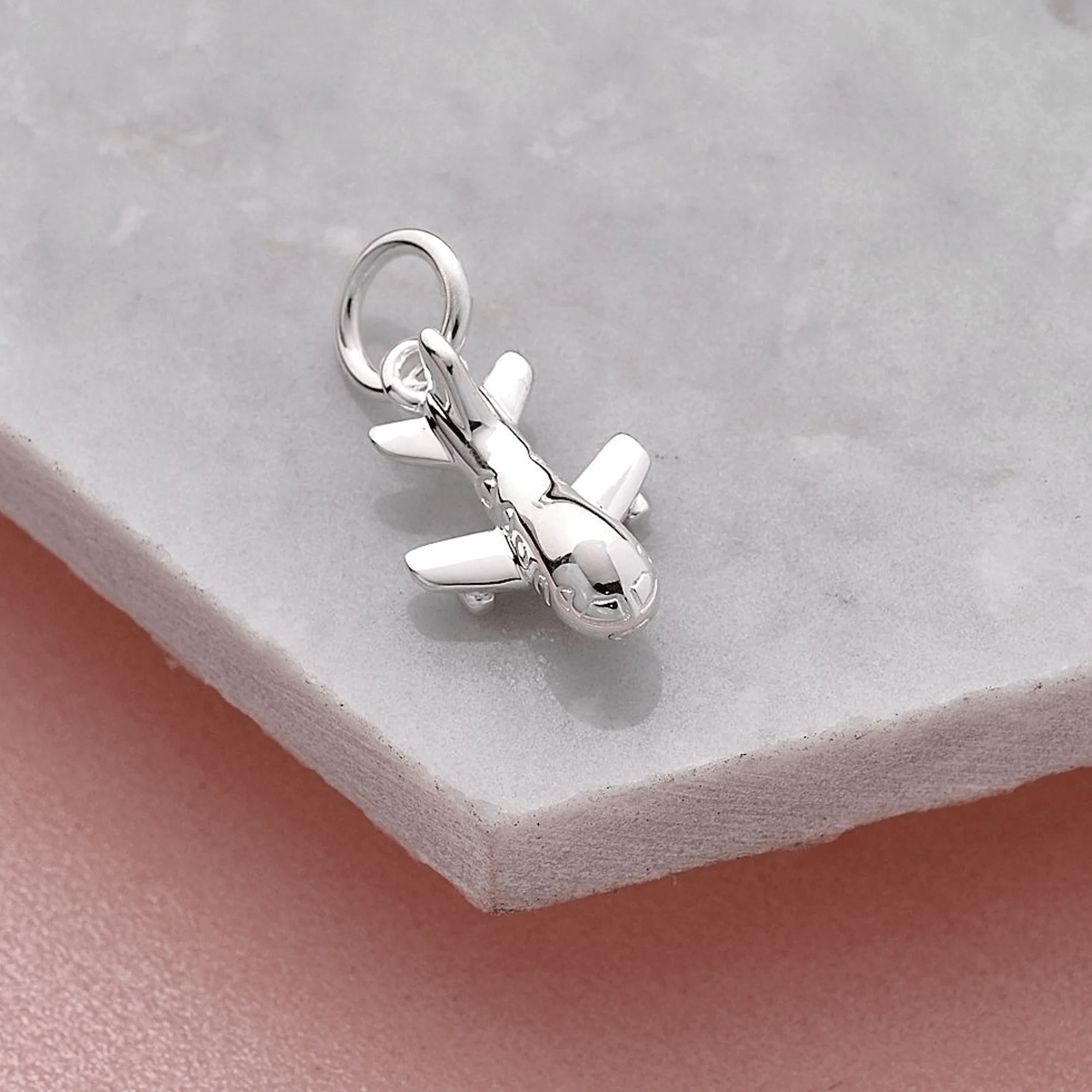 Aeroplane Silver Charm - Image 3