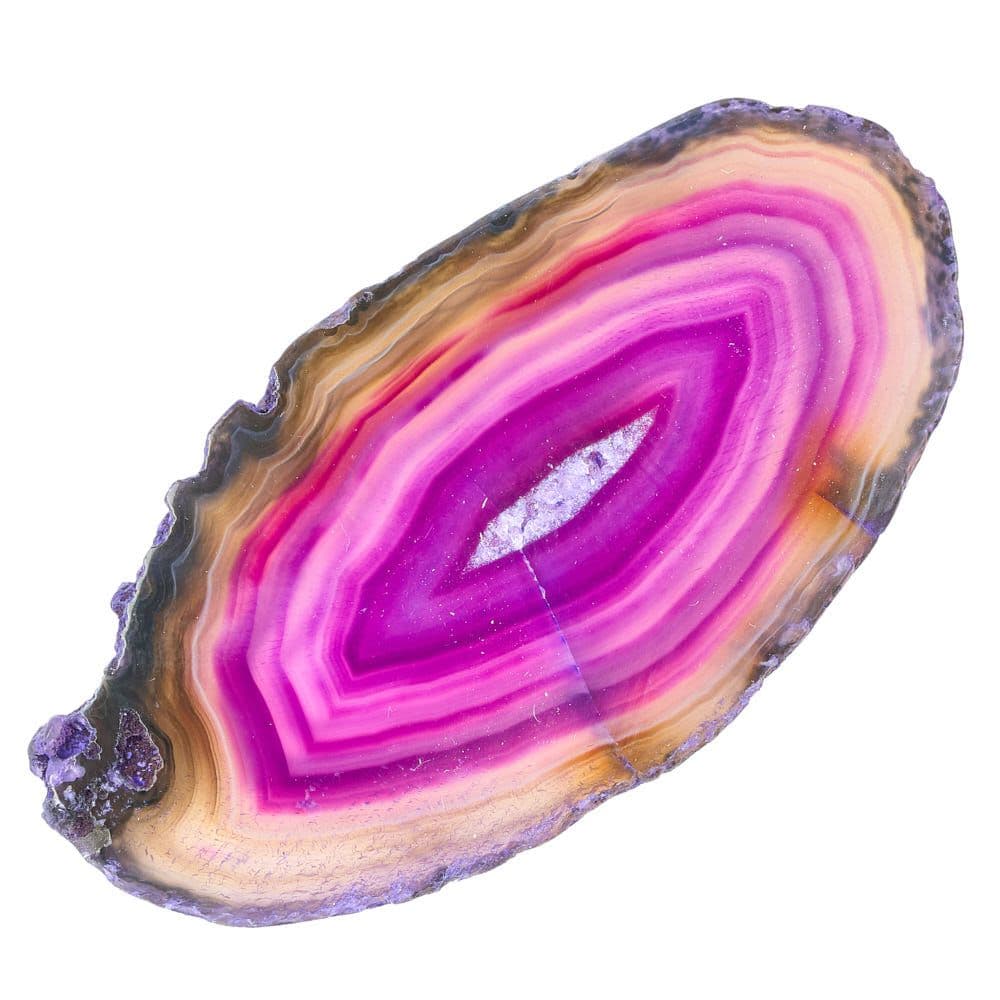 Agate Slice Available in Assorted Vibrant Colours Collectable (Single) - Image 8