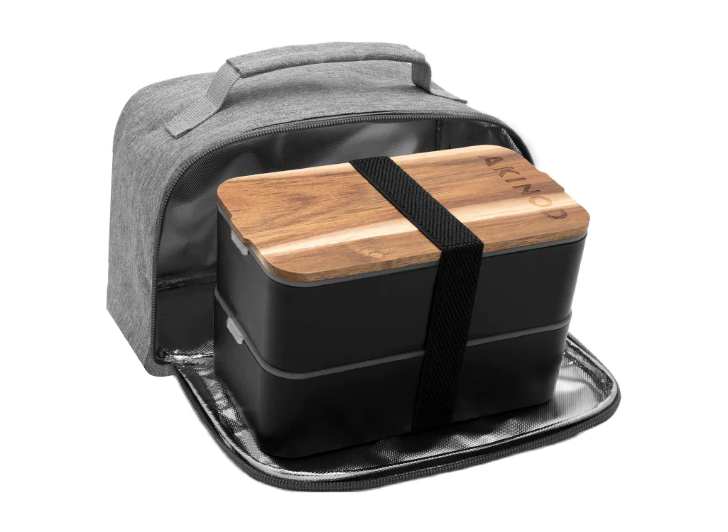 Akinod Bento + Insulated Lunch Bag (Various Colours) - Image 6