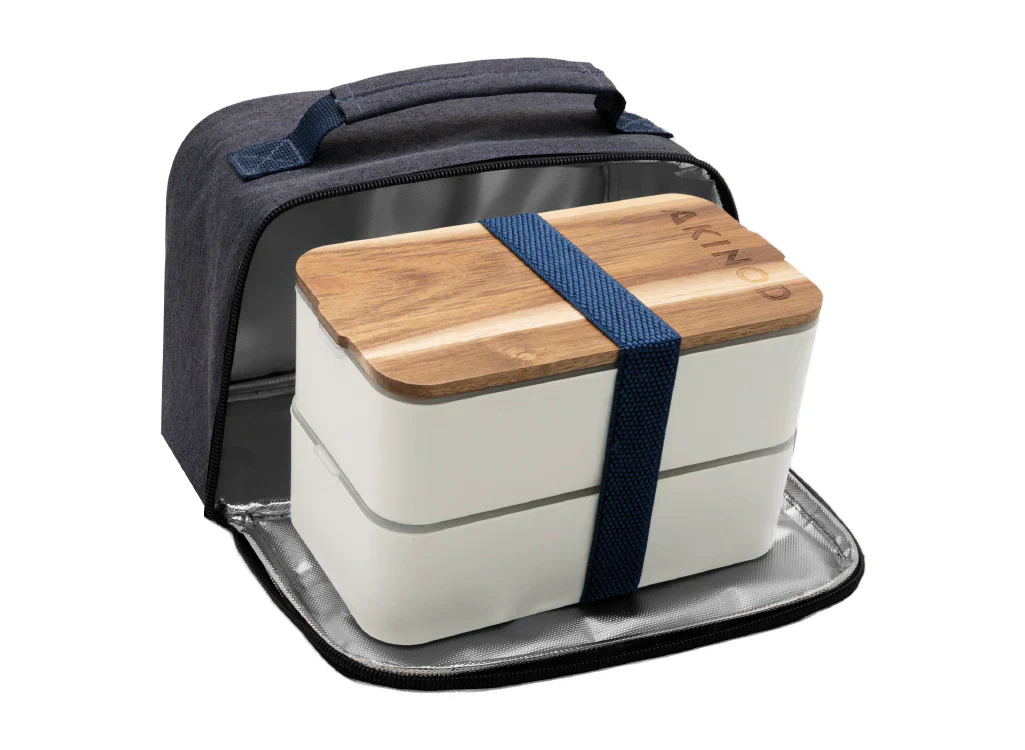 Akinod Bento + Insulated Lunch Bag (Various Colours) - Image 7