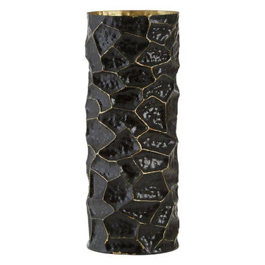 Akola Black and Gold Large Vase - Image 2
