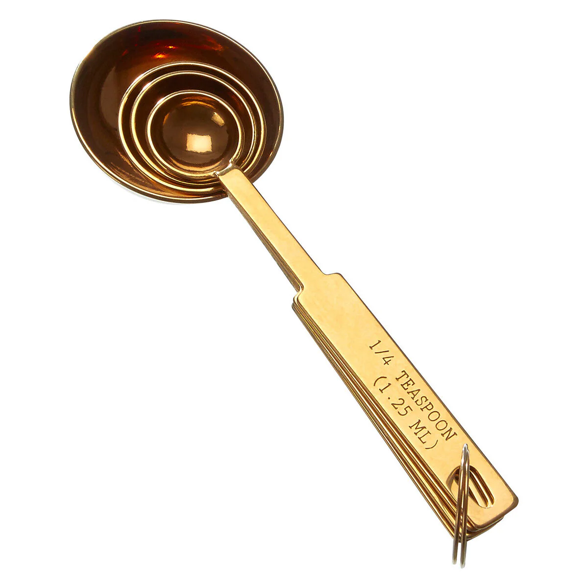 Alchemist Gold Finish Measuring Spoons - Image 3