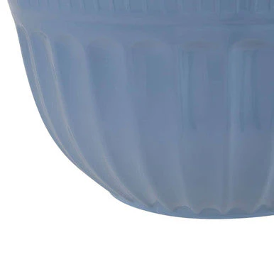 Alden Melamine Medium Blue Mixing Bowl - Image 5