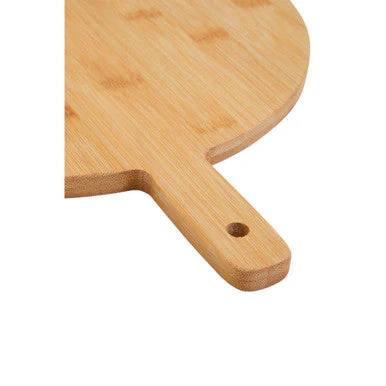 Aleki Bamboo Round Paddle Chopping And Serving Board - Image 3