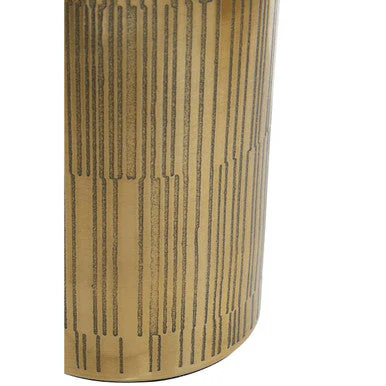 Allegra 300ml Gold Finish Aluminium Tumbler - Image 4