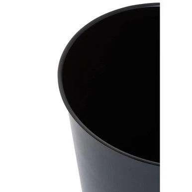 Allegra Kiara Stainless Steel Black Waste Bin - Image 4