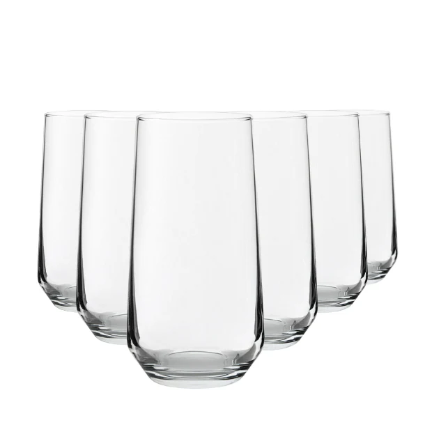 Allegra Long Drink Glasses - 470ml - Set of 6 - Image 3