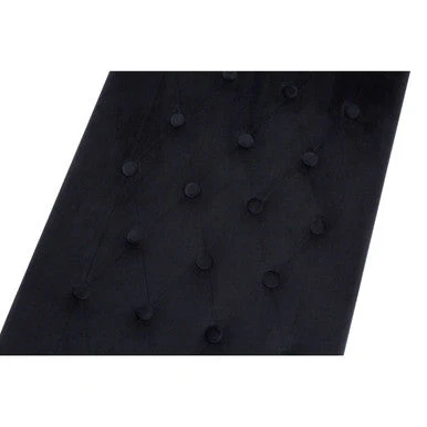 Allure Black Tufted Bench - Image 7