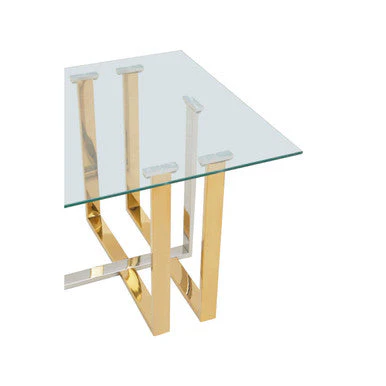 Alvea Silver and Gold Coffee Table - Image 10