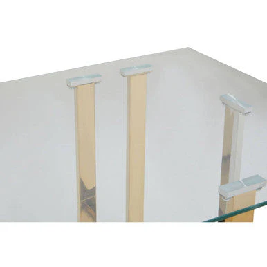 Alvea Silver and Gold Coffee Table - Image 8