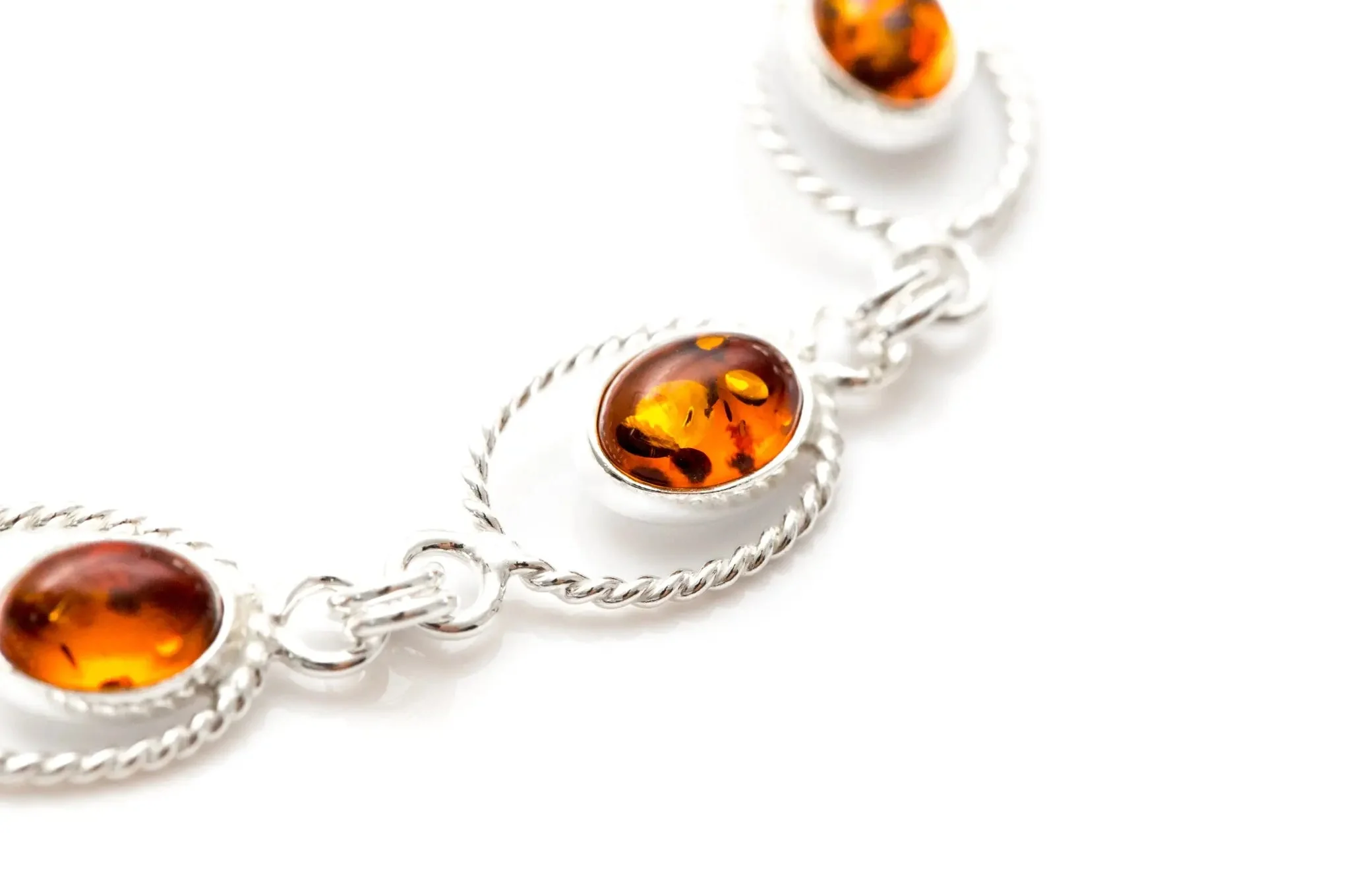 Amber Quintessence Link Bracelet - Image 2