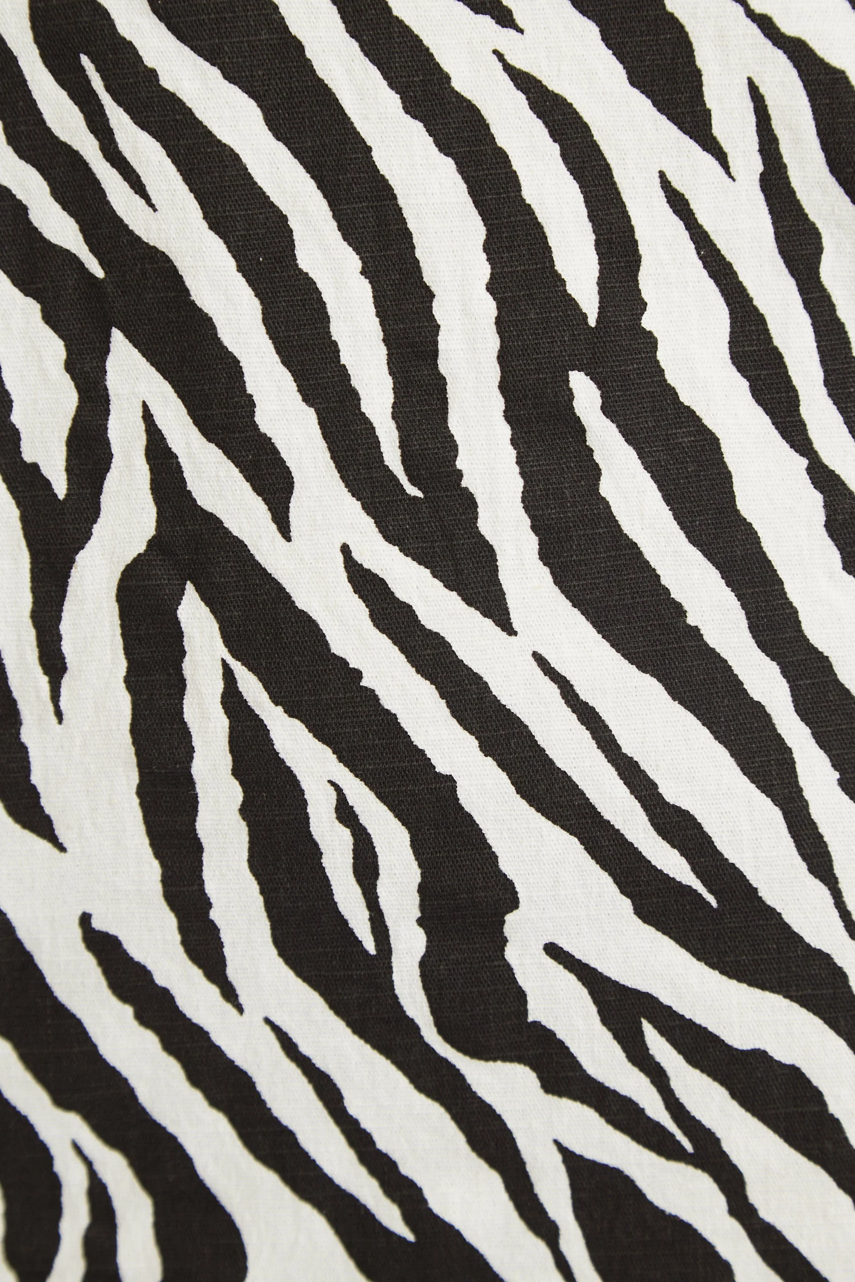 Anala Zebra Print Long Sleeve Mini Dress - Image 6