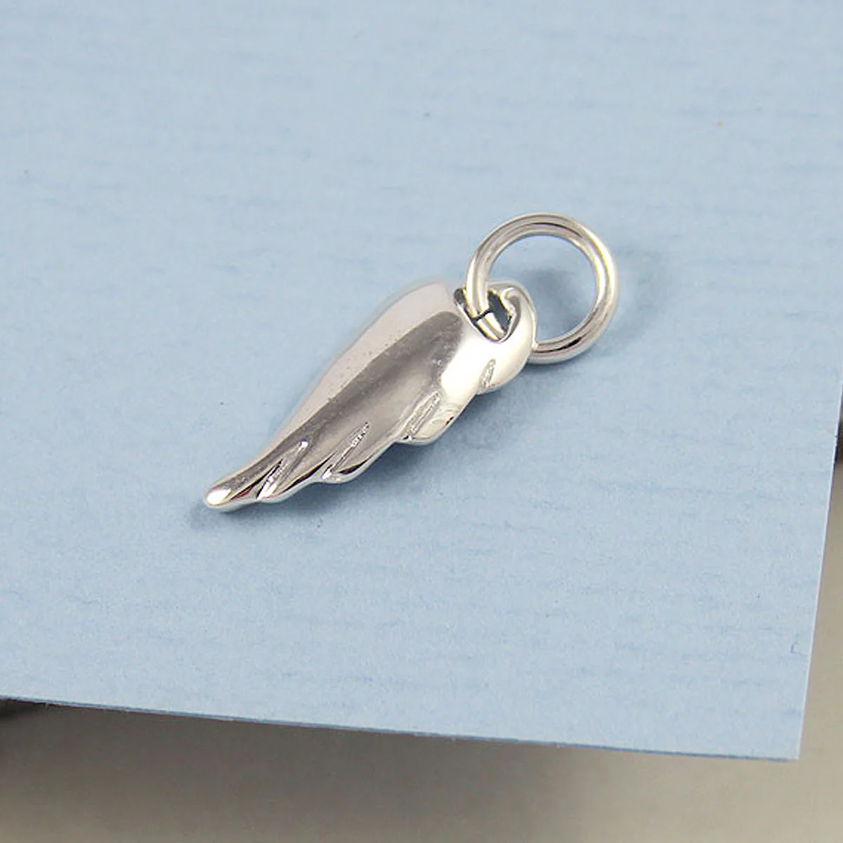 Angel Wing Silver Charm - Image 5