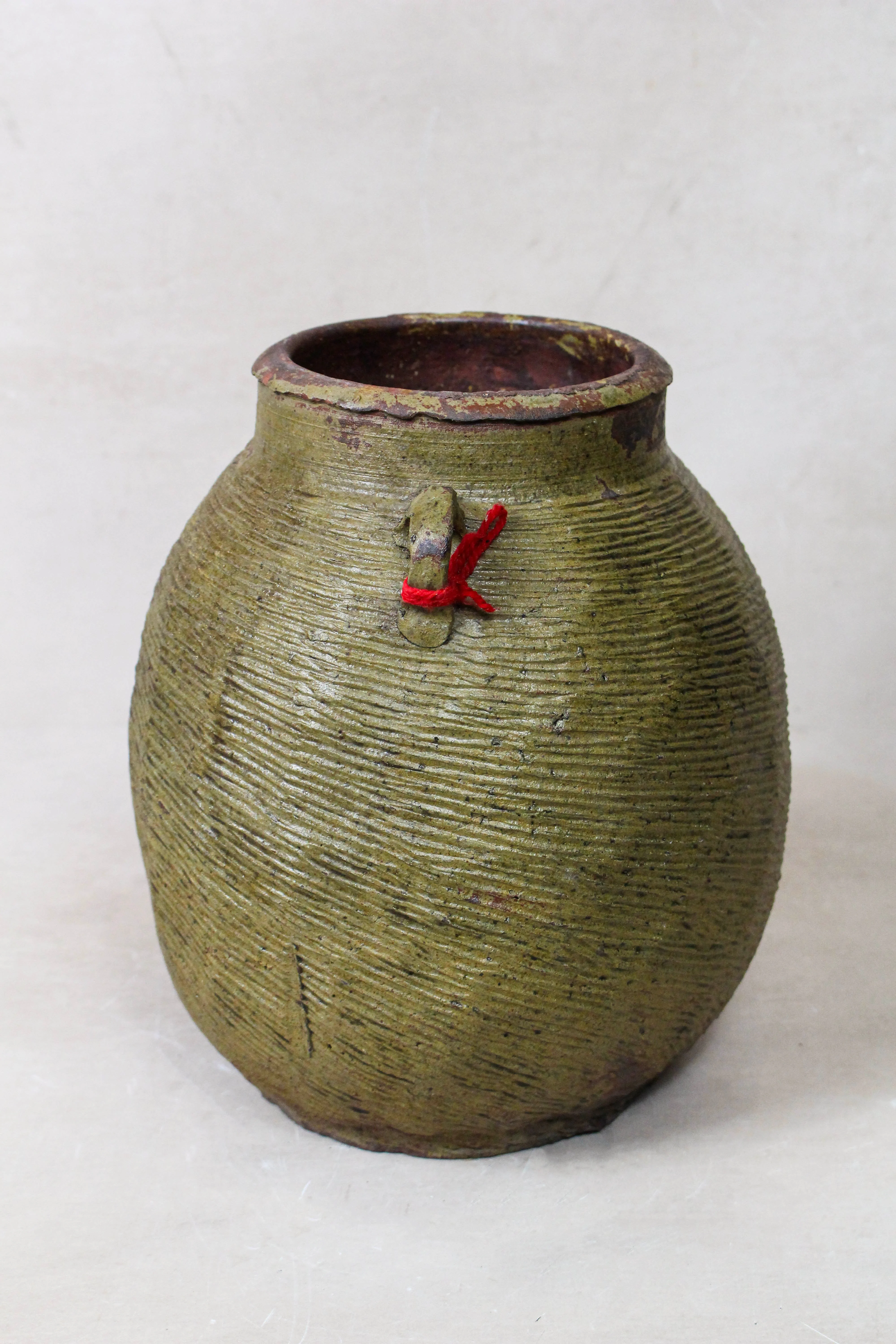 Antique Earthenware Preserve Pots - AEP 11 - Image 2