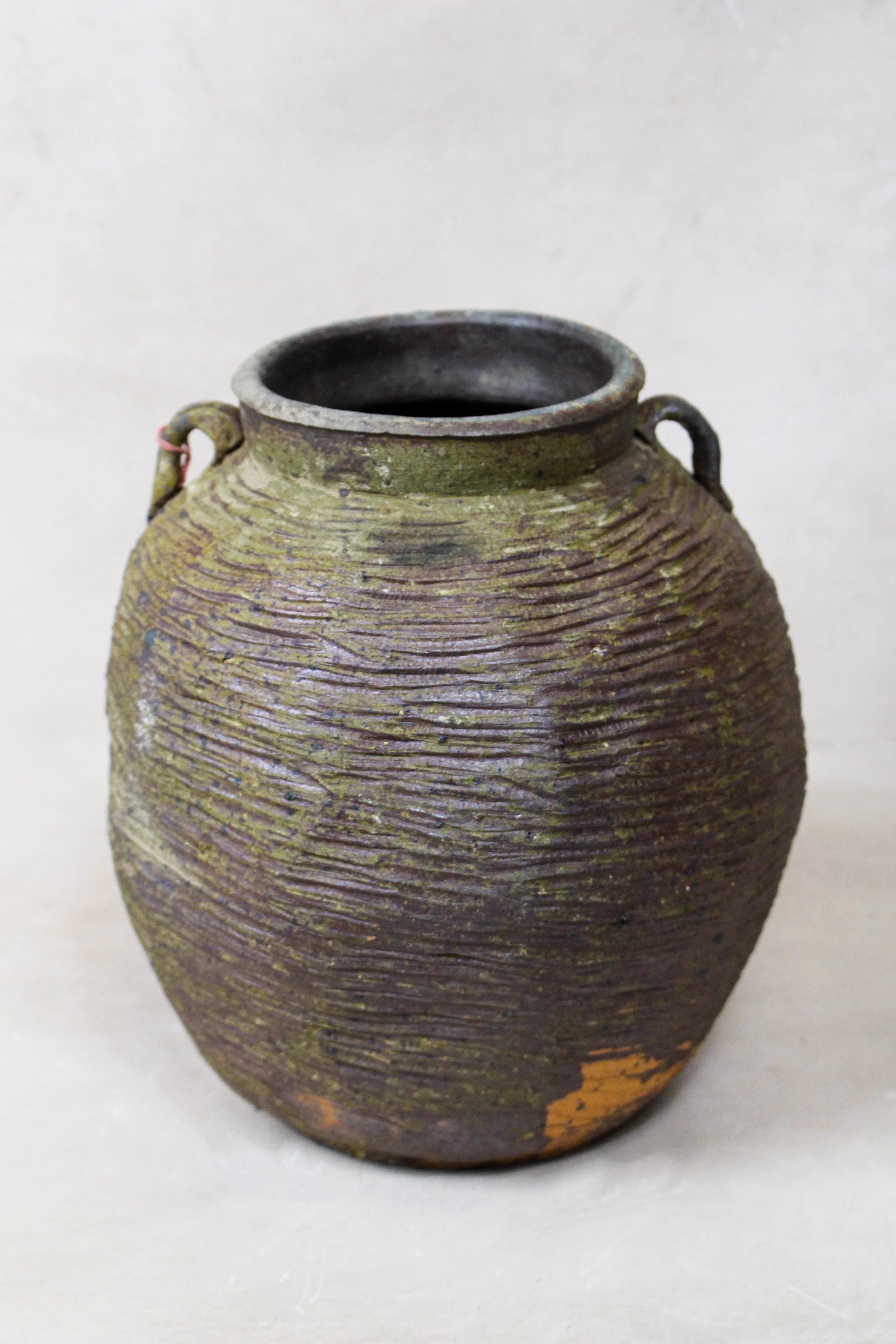 Antique Earthenware Preserve Pots - AEP 12 - Image 3