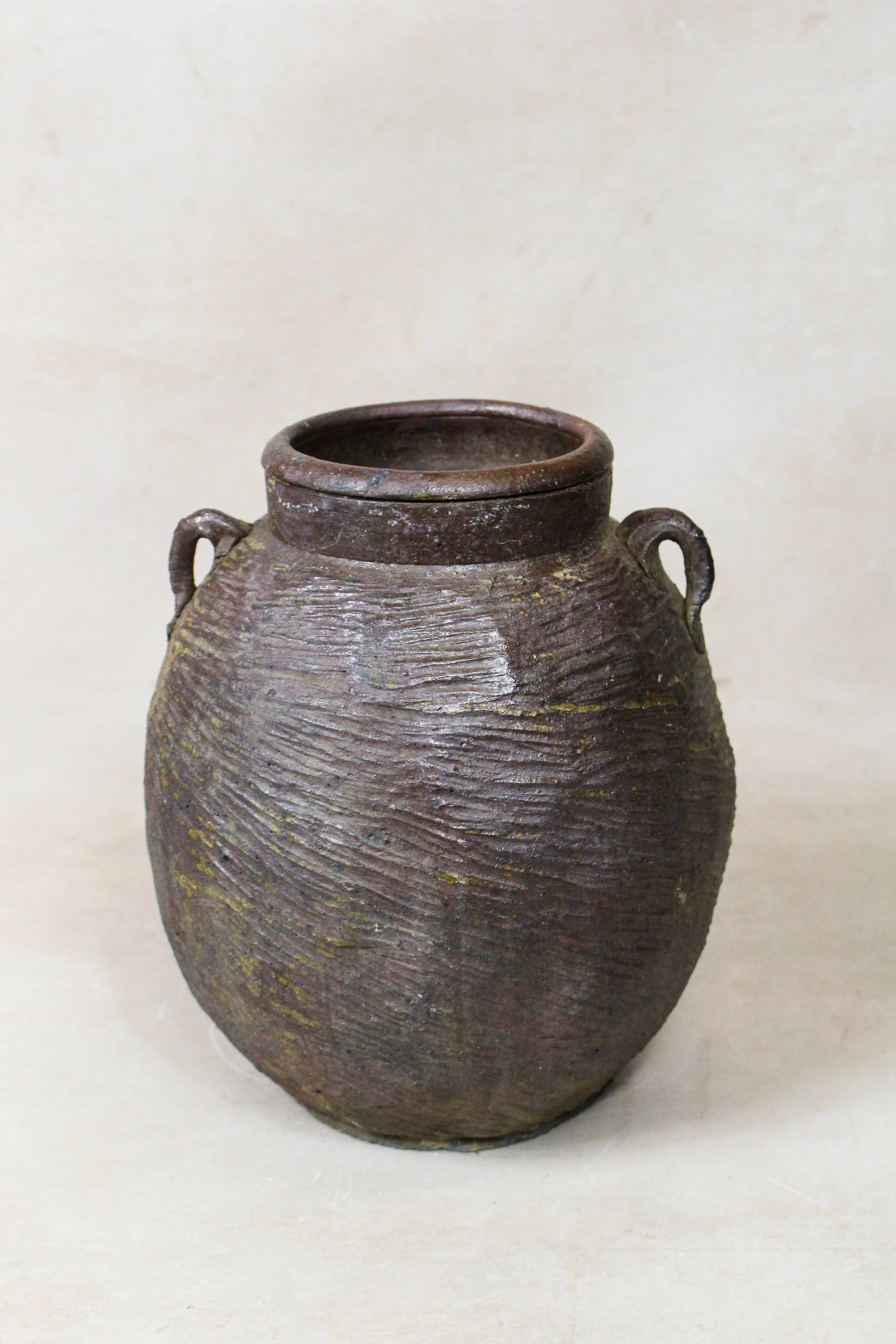 Antique Earthenware Preserve Pots - AEP 13 - Image 3