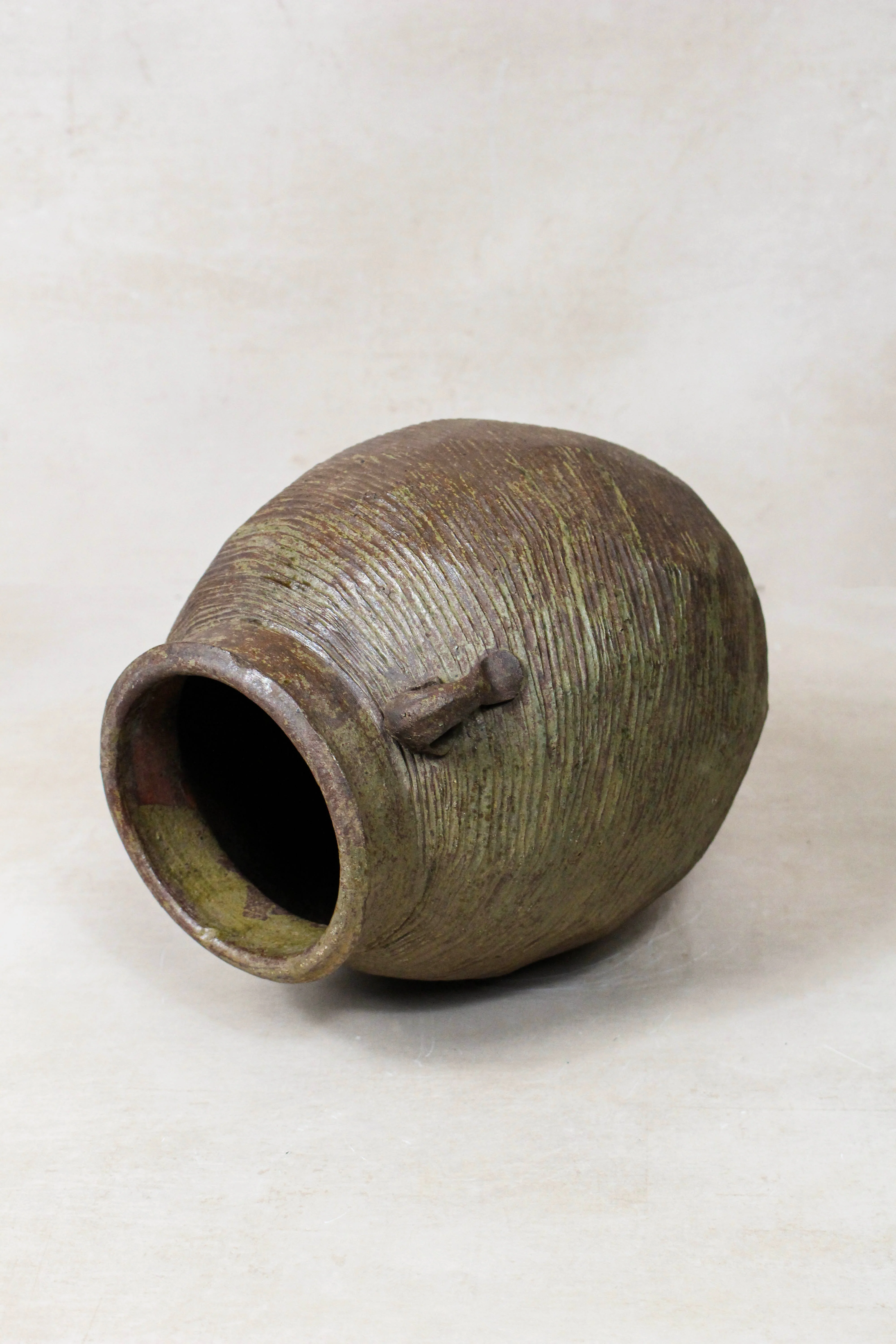 Antique Earthenware Preserve Pots - AEP 15 - Image 4