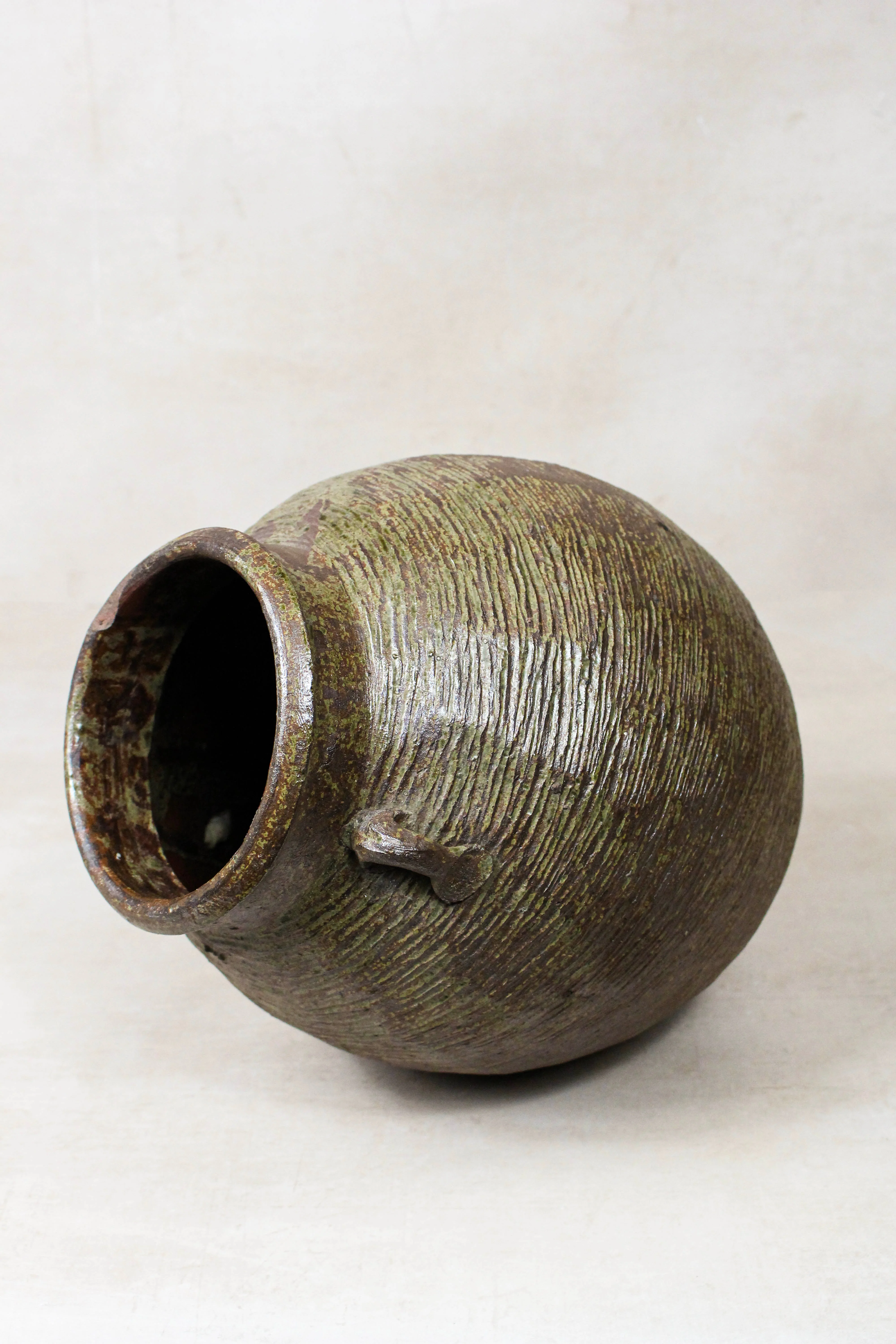 Antique Earthenware Preserve Pots - AEP 16 - Image 4