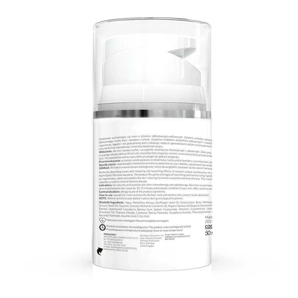 Apis APIDERM Rebuilding & Nourishing Day Cream SPF 10 | 50 ml - Image 2