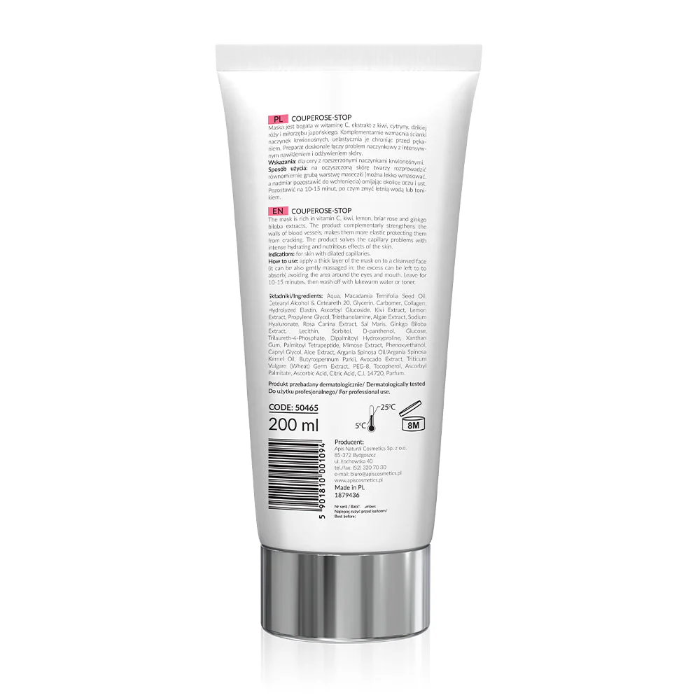 Apis Couperose‑Stop Cream Mask | For Skin with Capillary Problems | 200 ml - Image 2