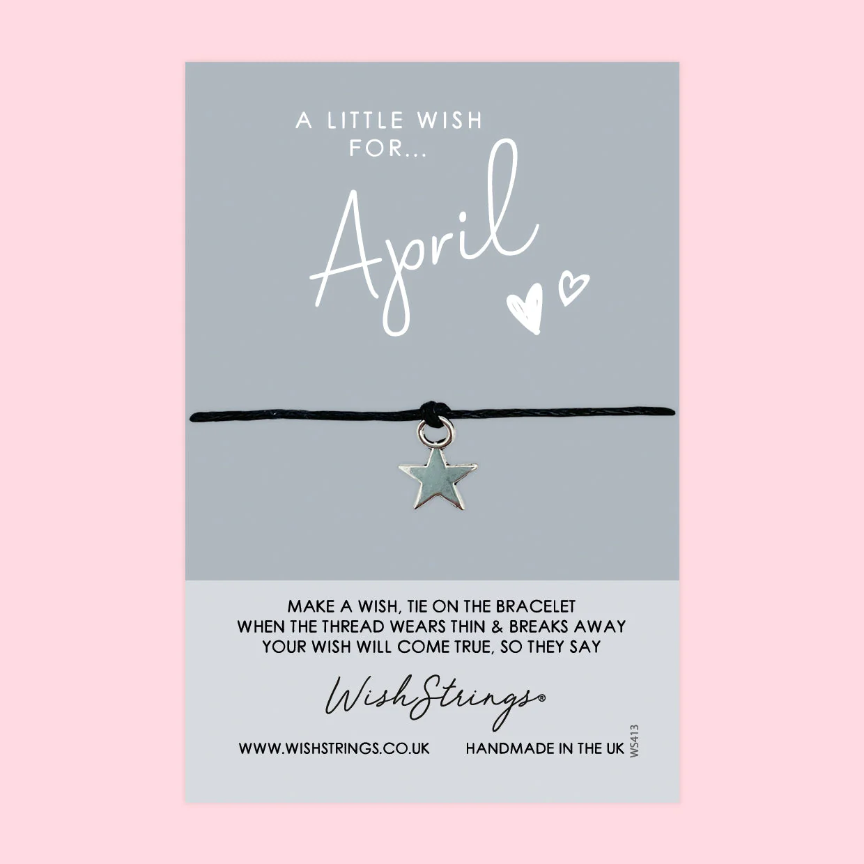April Birth Month Bracelet | Spring Birthday Jewelry With Gift Card – Unique Handmade Keepsake