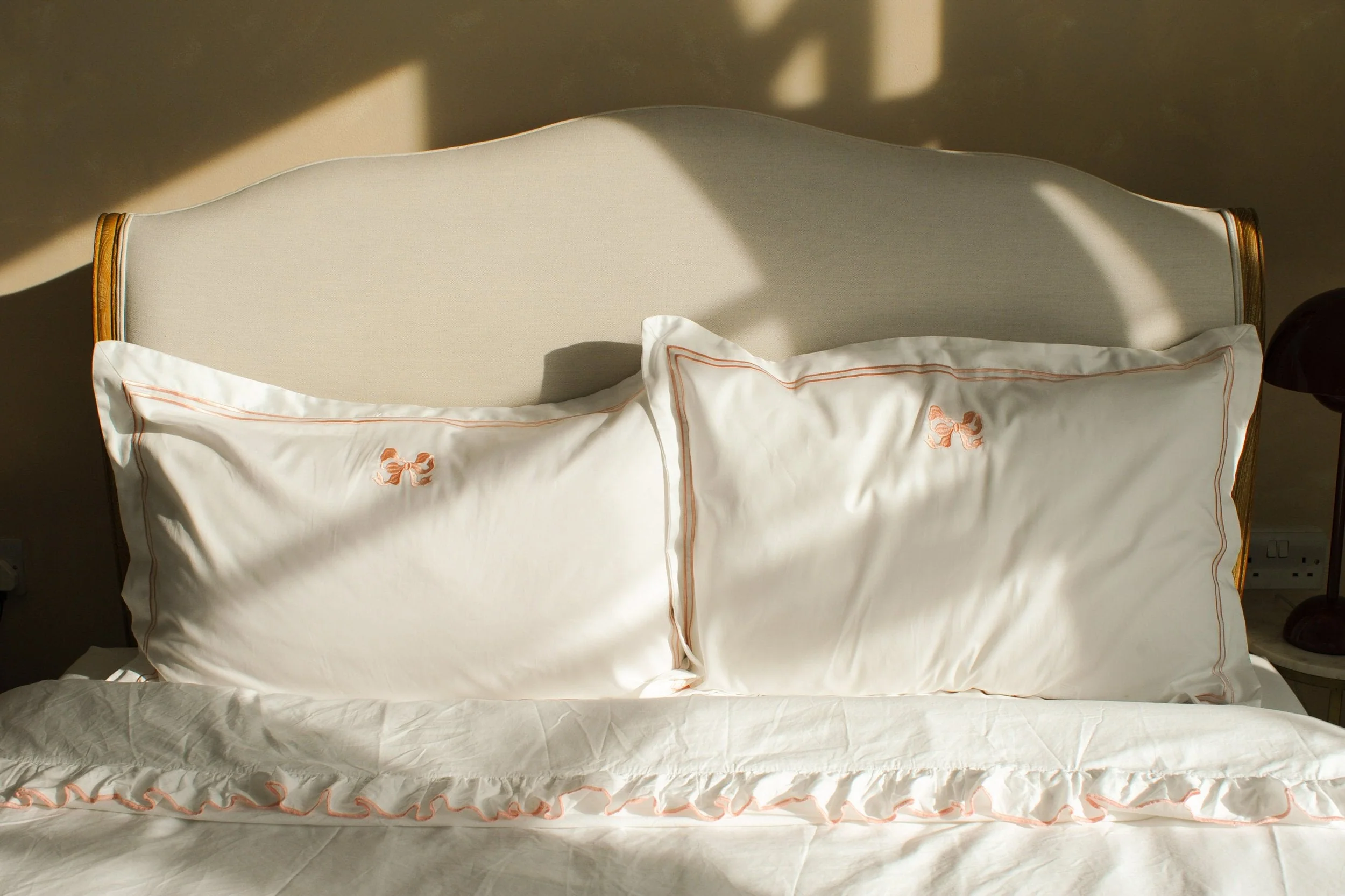 Arabella Bow - Oxford Pillowcase Pair - Image 6