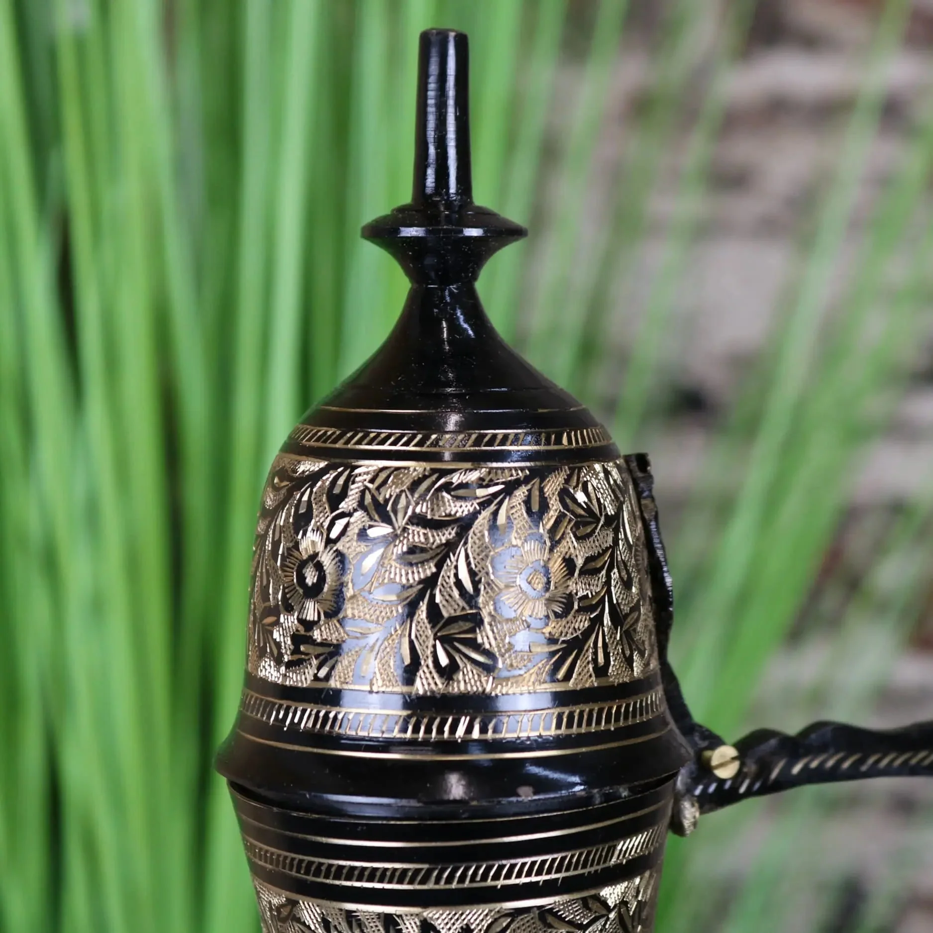 Aravalli Aftaba Brass Arabian Jug Vase Ornament 50cm - Image 3