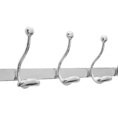 Arris 10 Hook Aluminium Wall Mounted Hanger - Image 3