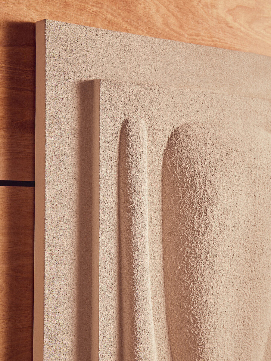 Astratto 3D Cream Wall Art - Image 4
