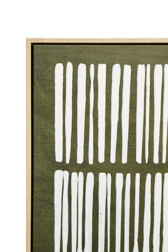 Astratto Green And Natural Textured Canvas Wall Art - Image 10