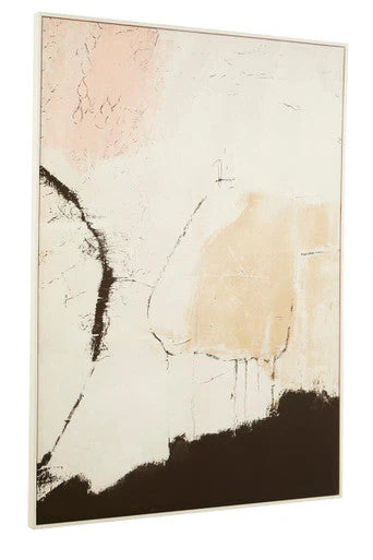 Astratto Natural Pink And Classic Wall Art - Image 4