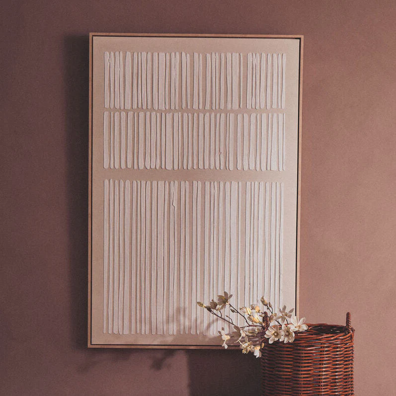 Astratto Natural Textured Canvas Wall Art