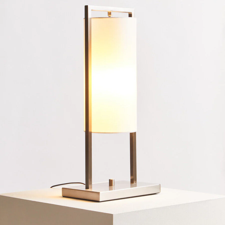 Atkins Nickel Finish Table Lamp - Image 2